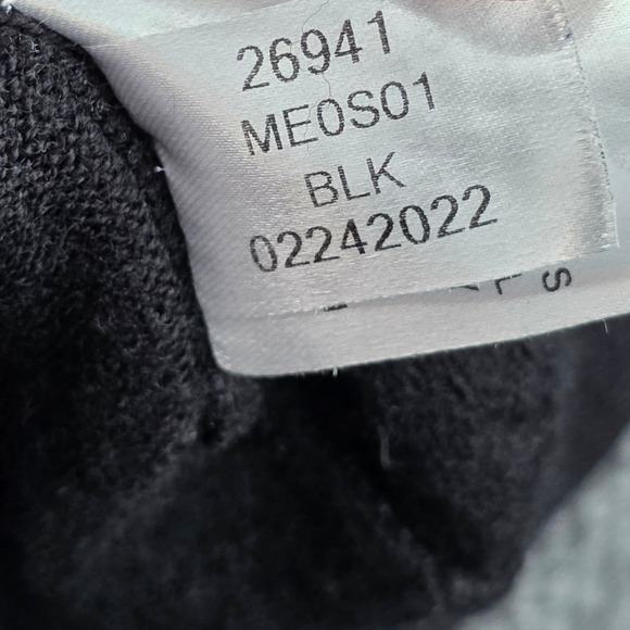 Peter Millar Mens Merino Wool Lyocell Quarter Zip Sweater Black ME0S01 Size L - Picture 5 of 9